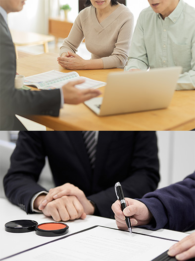 入居契約の手続き